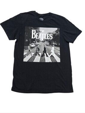 The Beatles Abbey Road Graphic Tee - Black